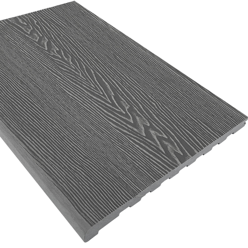 Ступень EasyDecking Wood-Х  Серый, 348х22 мм