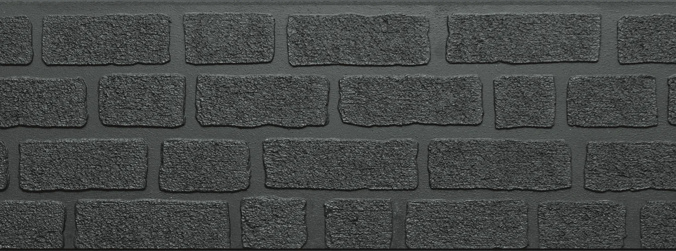 Фиброцементная панель 1480х360х15 мм, A4-9004 (Черный)