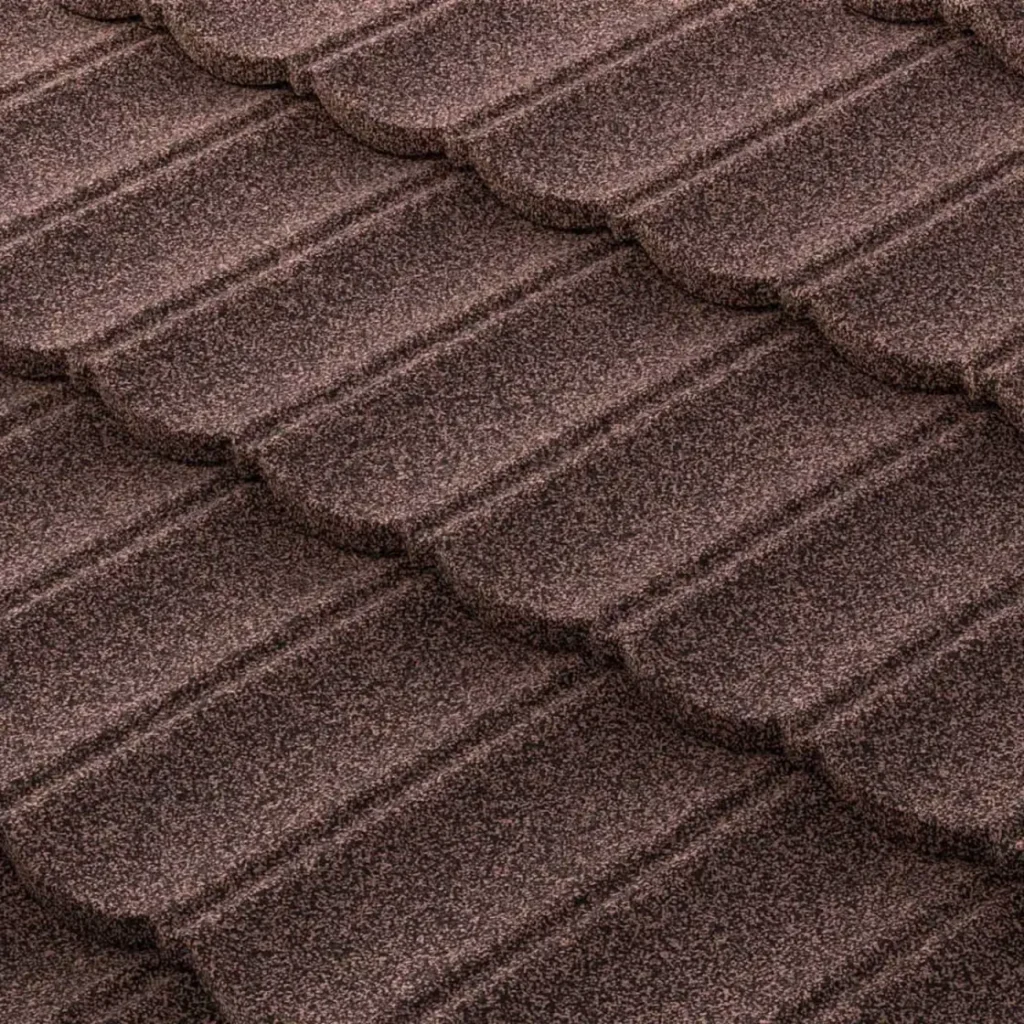 Композитная черепица Metrotile MetroBond Coffee, 1330*410 мм