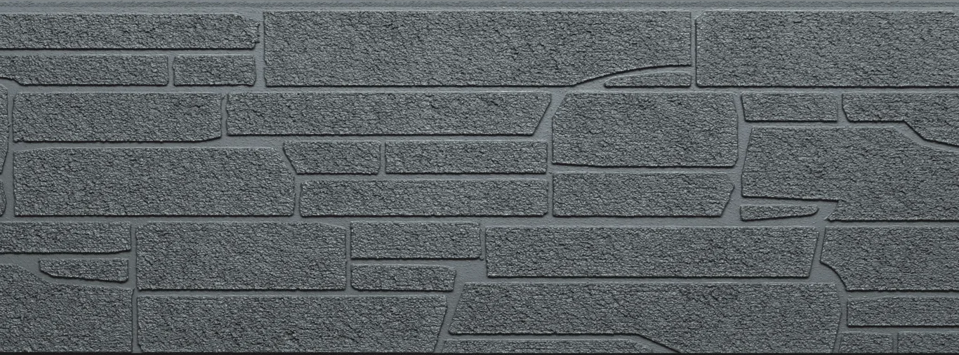 Фиброцементная панель 1480х360х15 мм, A7-7024 (Графит)