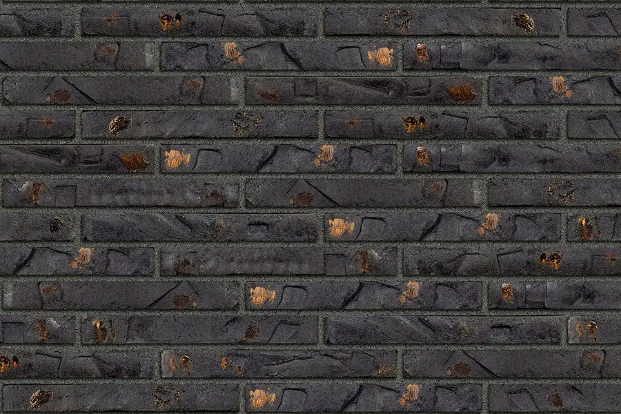 Фасадная плитка Wandermode Gestalt Goldenes Mantra, 440x52x20 мм (GP200L20)