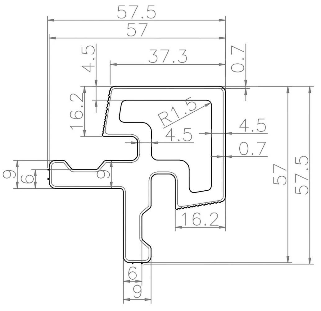 Угол внешний для фасадной панели Polivan Nusadua