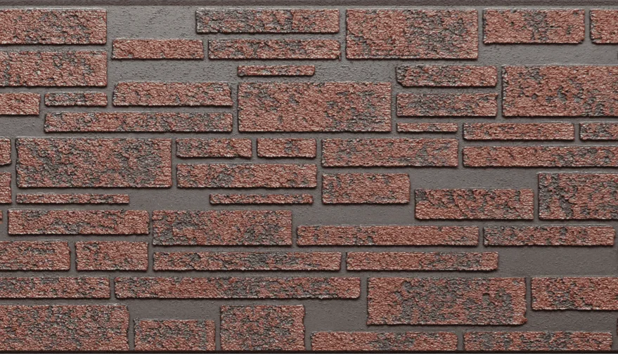 Фиброцементная панель 1480х360х15 мм, A1-8019 (Серо-коричневый)