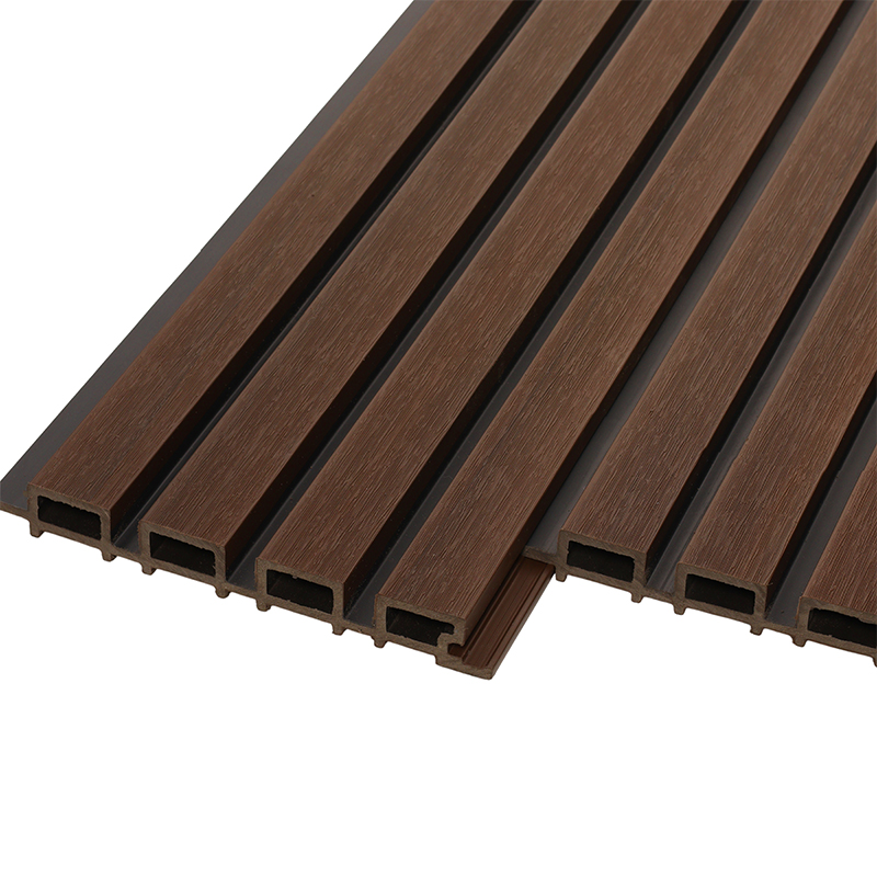 Реечная фасадная панель Pineli Bicolor, 219х26 мм, Зебрано