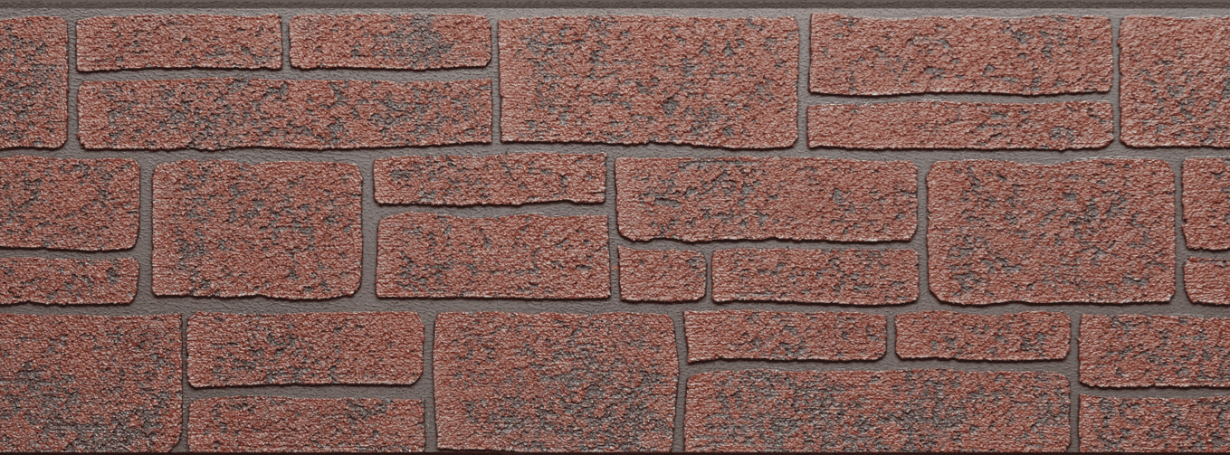 Фиброцементная панель 1480х360х15 мм, A6-8019 (Серо-коричневый)