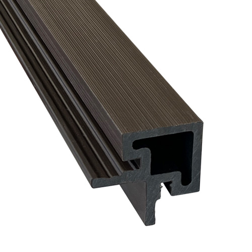 Фасадная реечная панель EasyDecking Ко-Экструзия 219х26х4010 Каштан