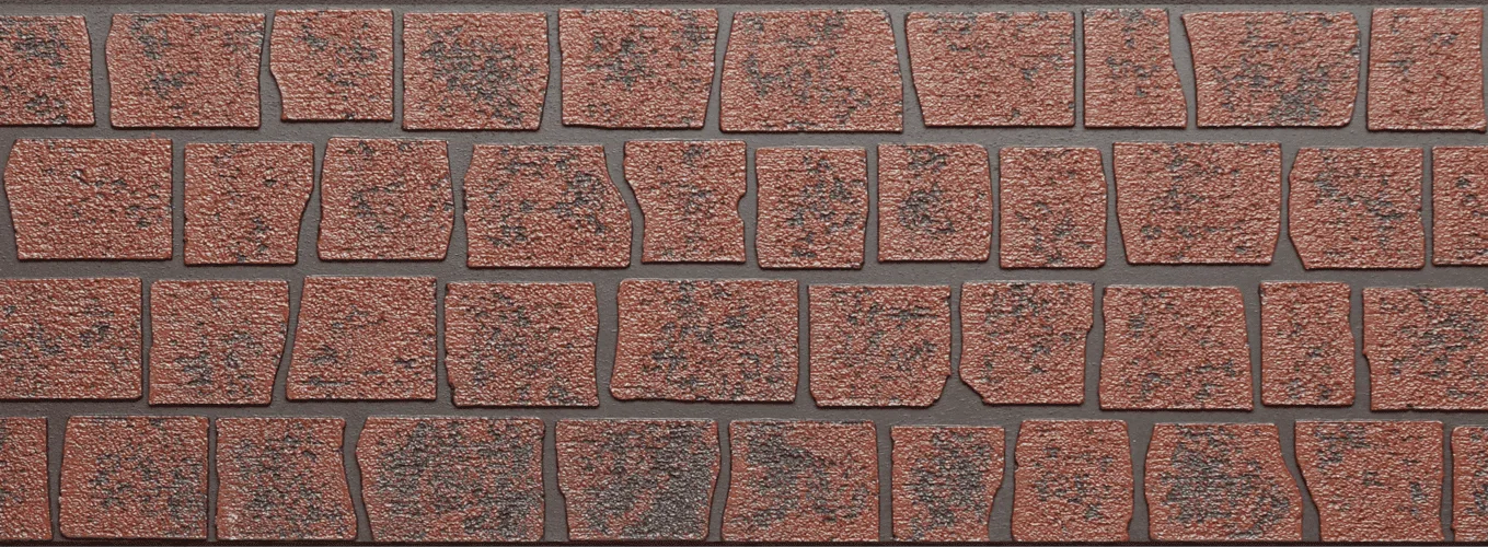 Фиброцементная панель 1480х360х15 мм, A2-8019 (Серо-коричневый)