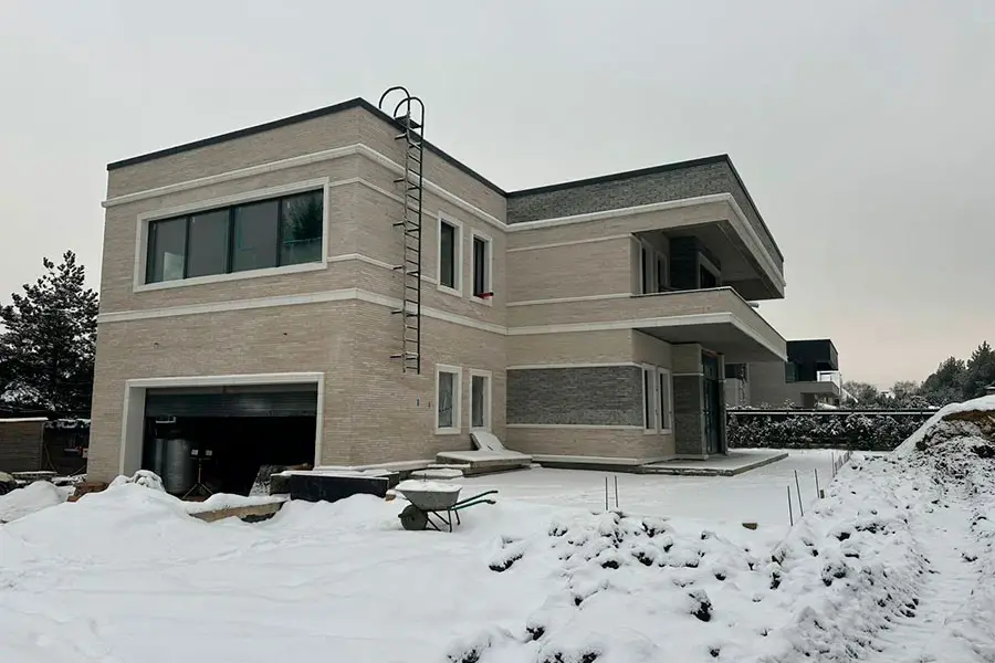 Фасадная ригельная плитка Wandermode Armschwung Wind, 500x40x20 мм (AP170R20)