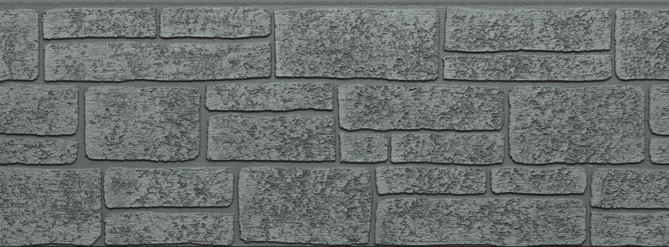 Фиброцементная панель 1480х360х15 мм, A6-7012 (Базальт)