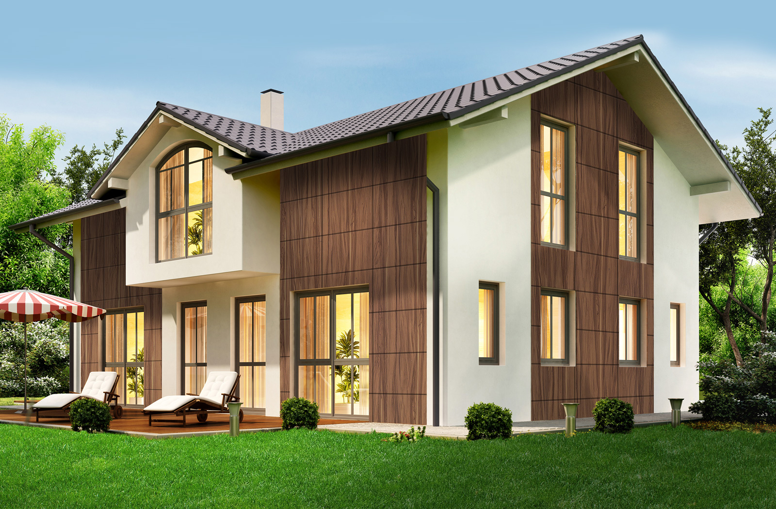 HPL-панель Greenlam Clads Caramel Streak, 3050*1300*6 мм