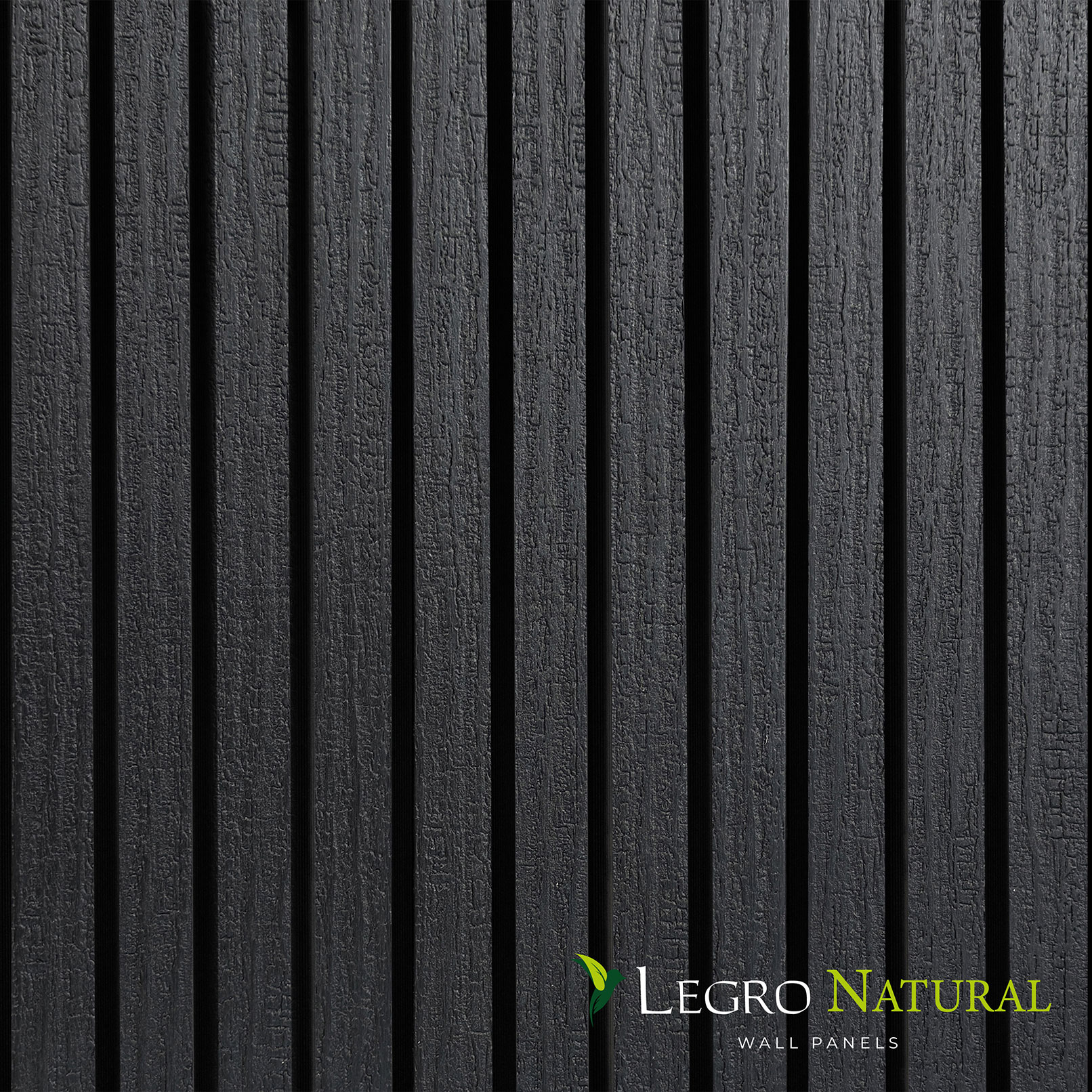 Фасадная панель Legro Ultra Naturale Burnt Wood (FS 15), 150х27.5х3600mm