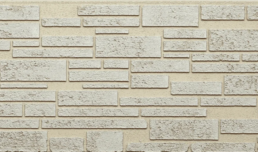 Фиброцементная панель 1480х360х15 мм, A1-1013 (Жемчуг)