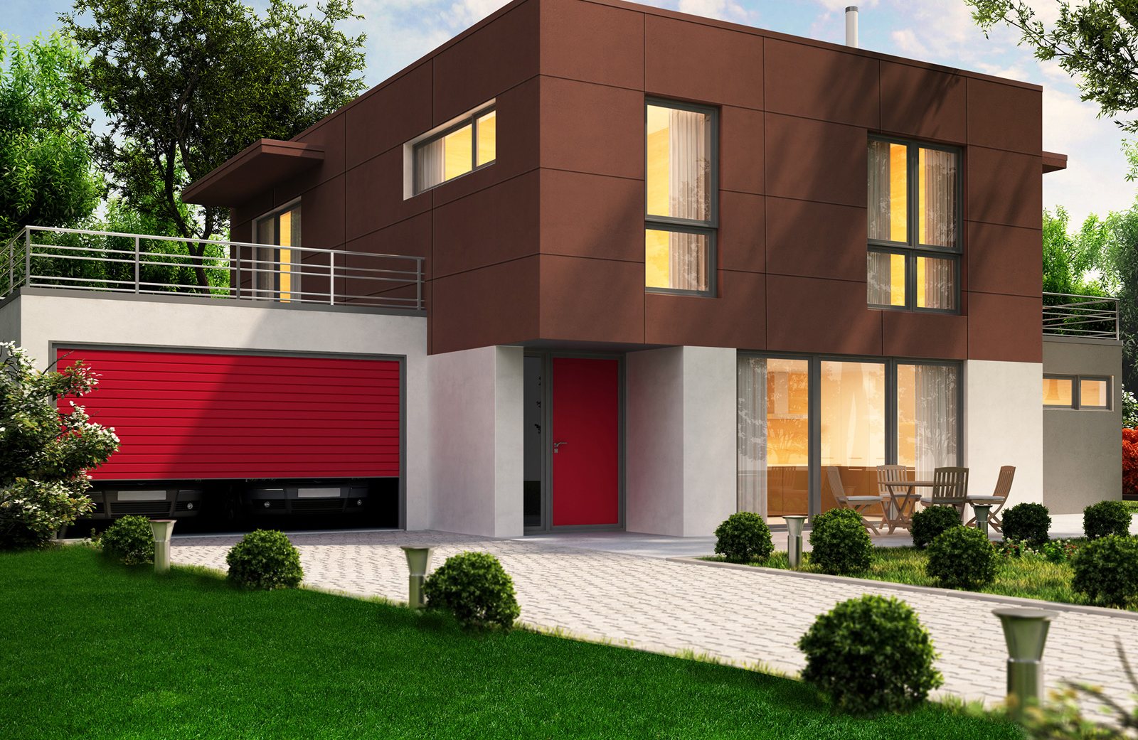 HPL-панель Greenlam Clads Choco Brown, 3050*1300*6 мм