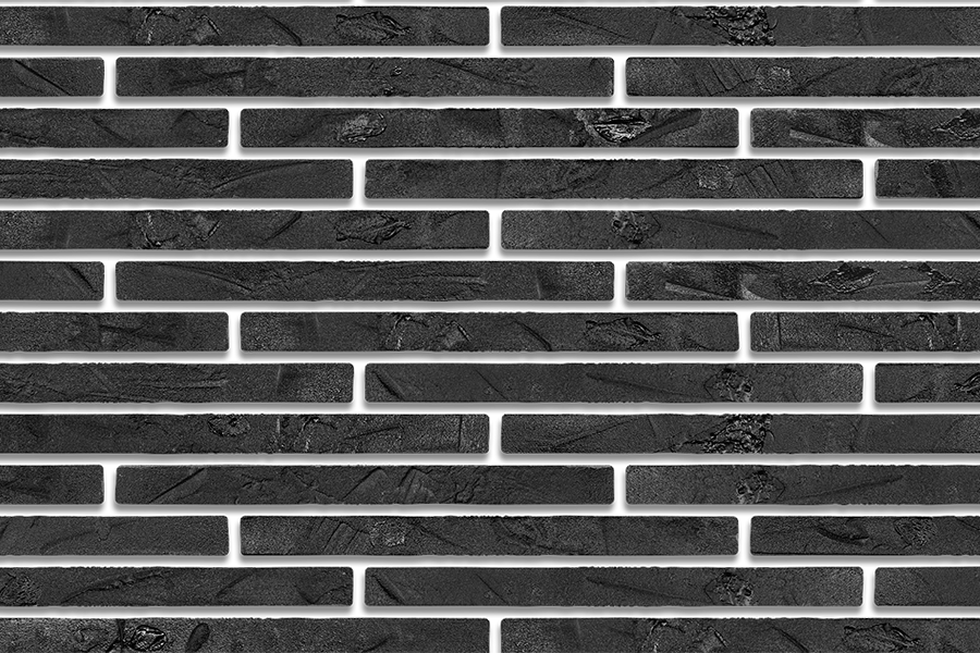 Фасадная ригельная плитка Wandermode Design Krahenflugel, 500x40x20 мм (DP201R20)