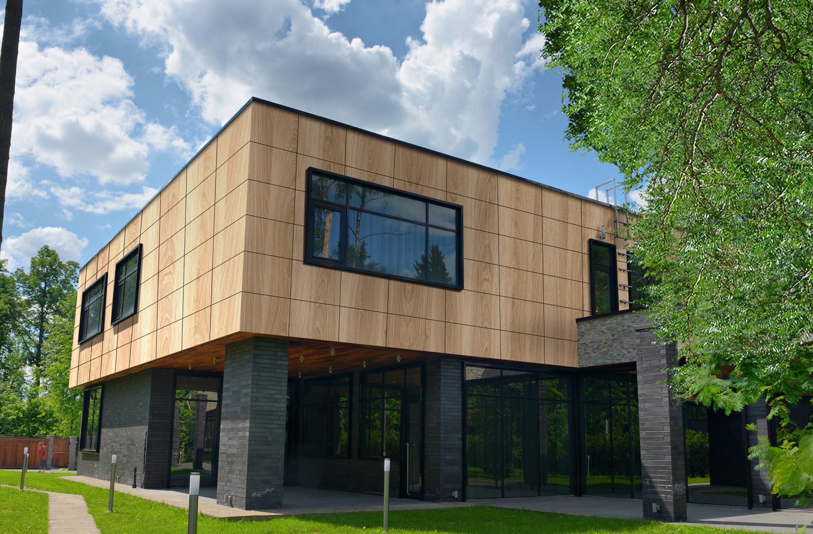 HPL-панель Greenlam Clads Eden Oak, 3050*1300*6 мм