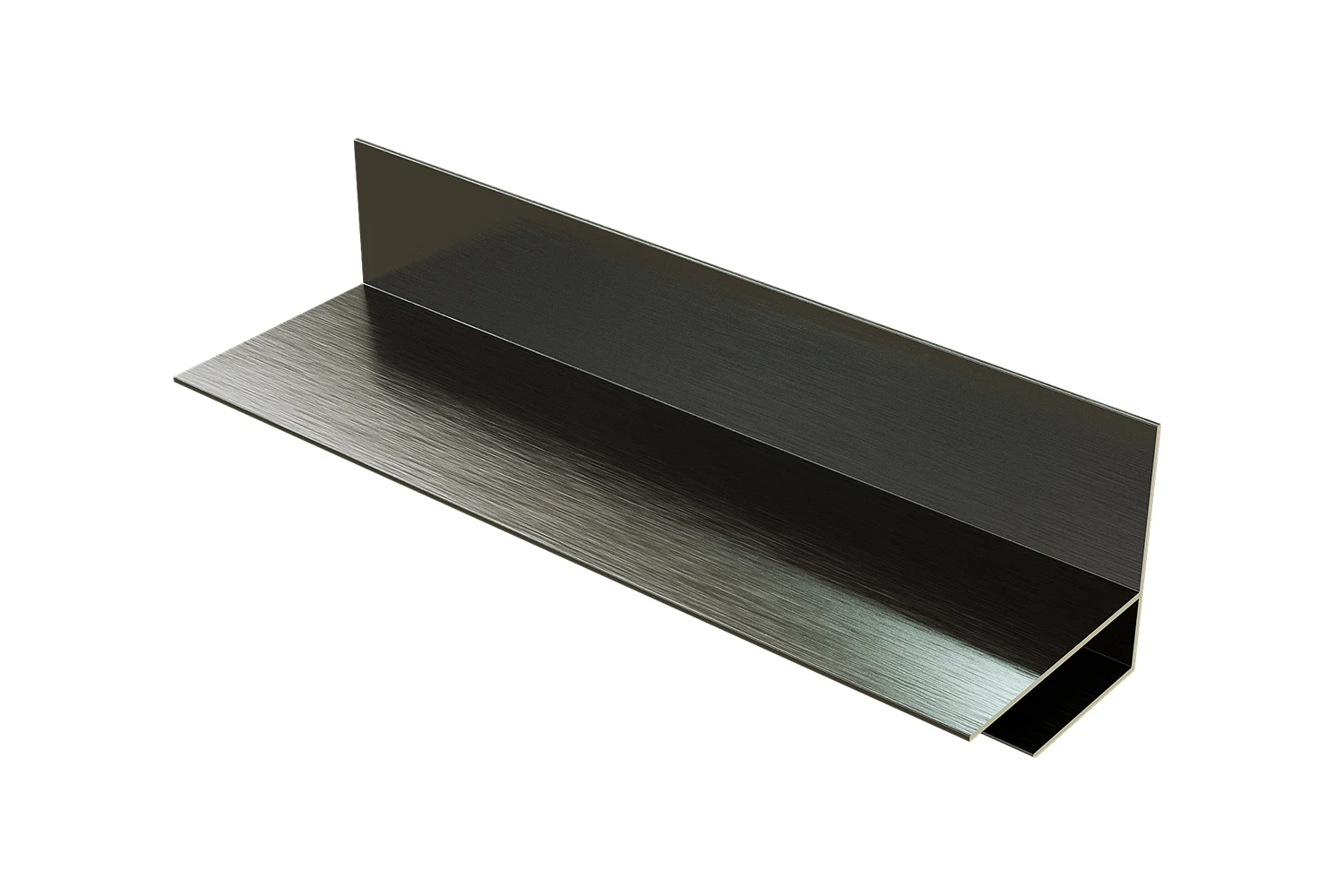 F профиль из алюминия для стеновой реечной панели Polivan Nusadua