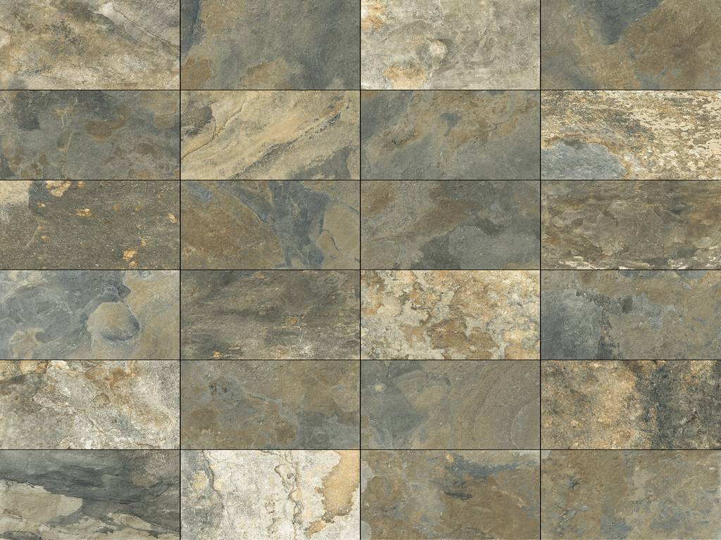 Керамогранит, террасная пластина Terraslab Sinai Green Base 600x1200х20мм