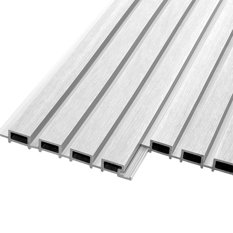 Реечная фасадная панель Pineli, 219х26 мм, Белый