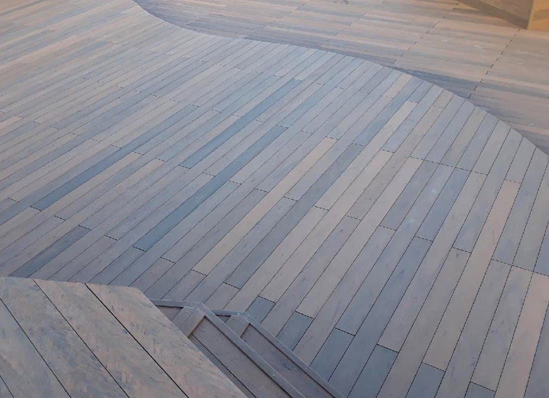 Террасная доска Bruggan Multicolor Wenge 140х19х4000мм