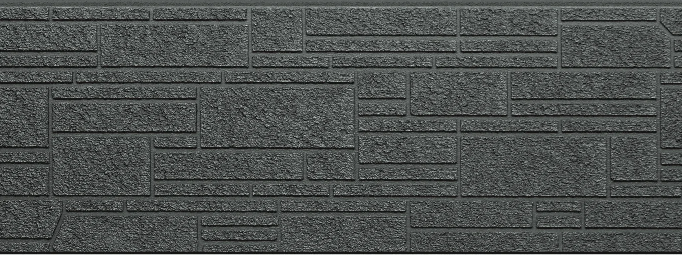 Фиброцементная панель 1480х360х15 мм, A3-9004 (Черный)