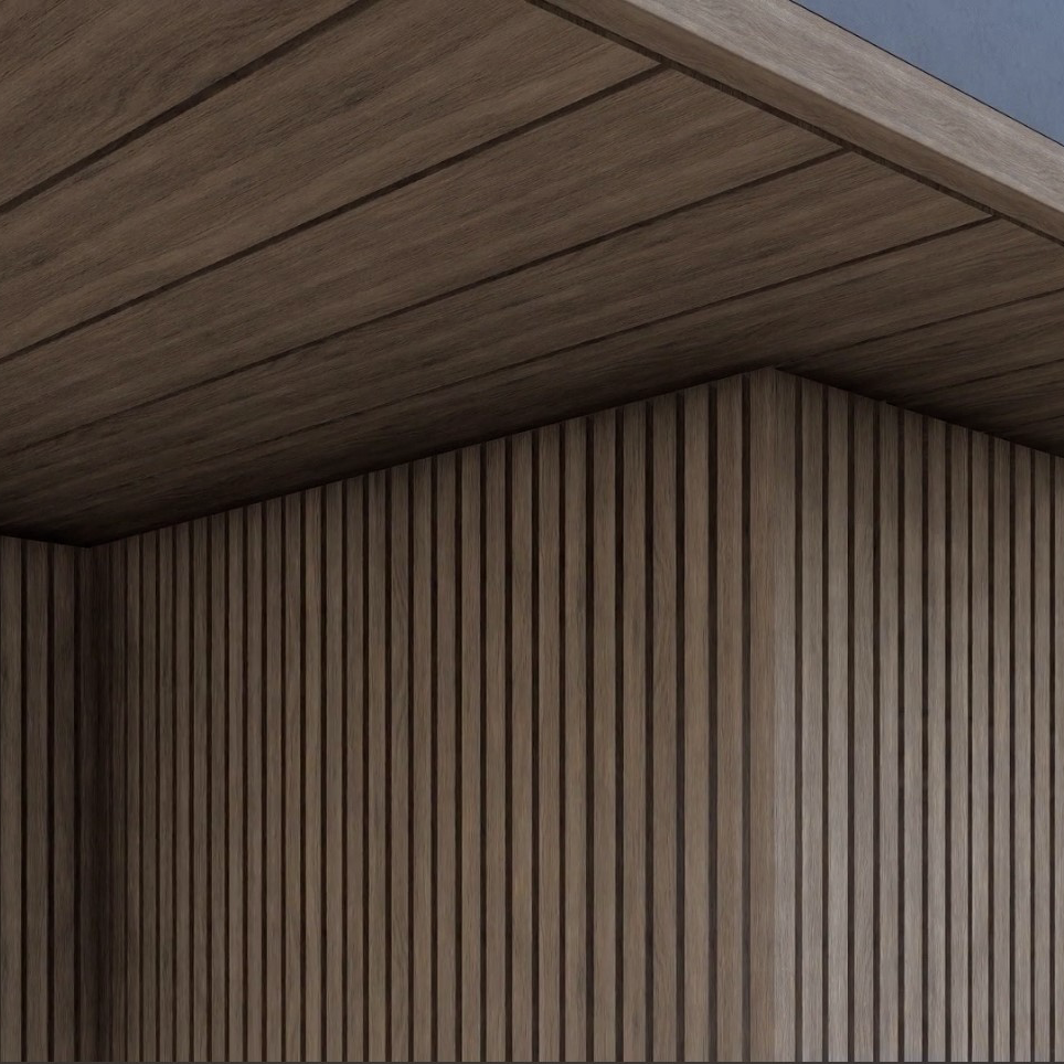 Фасадная доска Legro Ultra Naturale Walnut, FS 21, 210*27,5*3600 мм