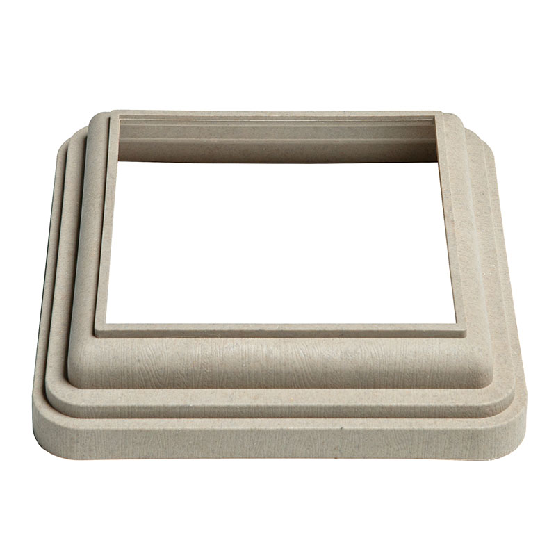 Нижний кант 160х160 Белое дерево