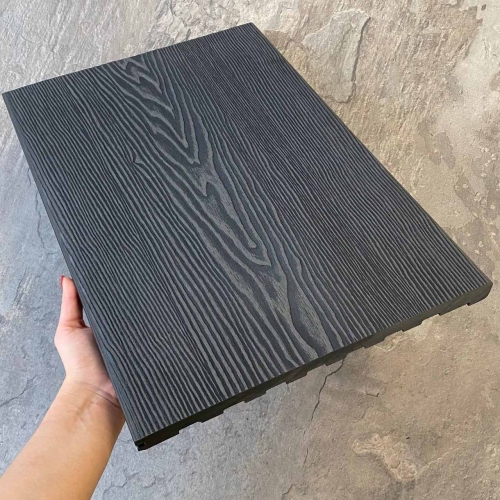 Ступень EasyDecking Wood-Х Черный, 348х22 мм