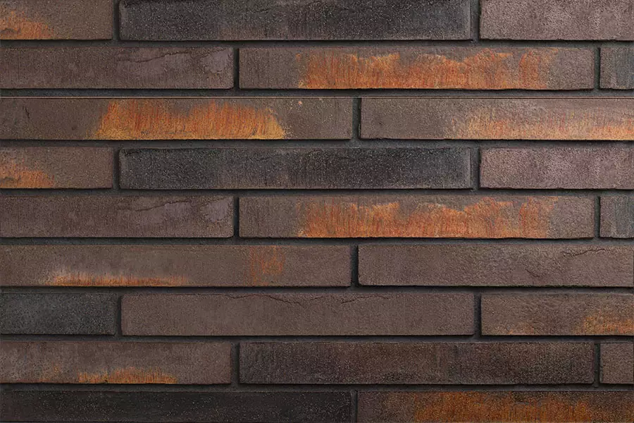 Фасадная плитка Wandermode Armschwung Nachtsfeuer, 440x52x20 мм (AP060L20)