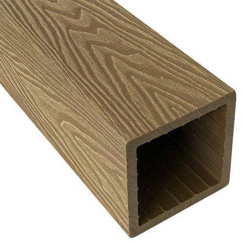 Столб для ограждения из ДПК EasyDecking Wood-X 100х100 Дуб