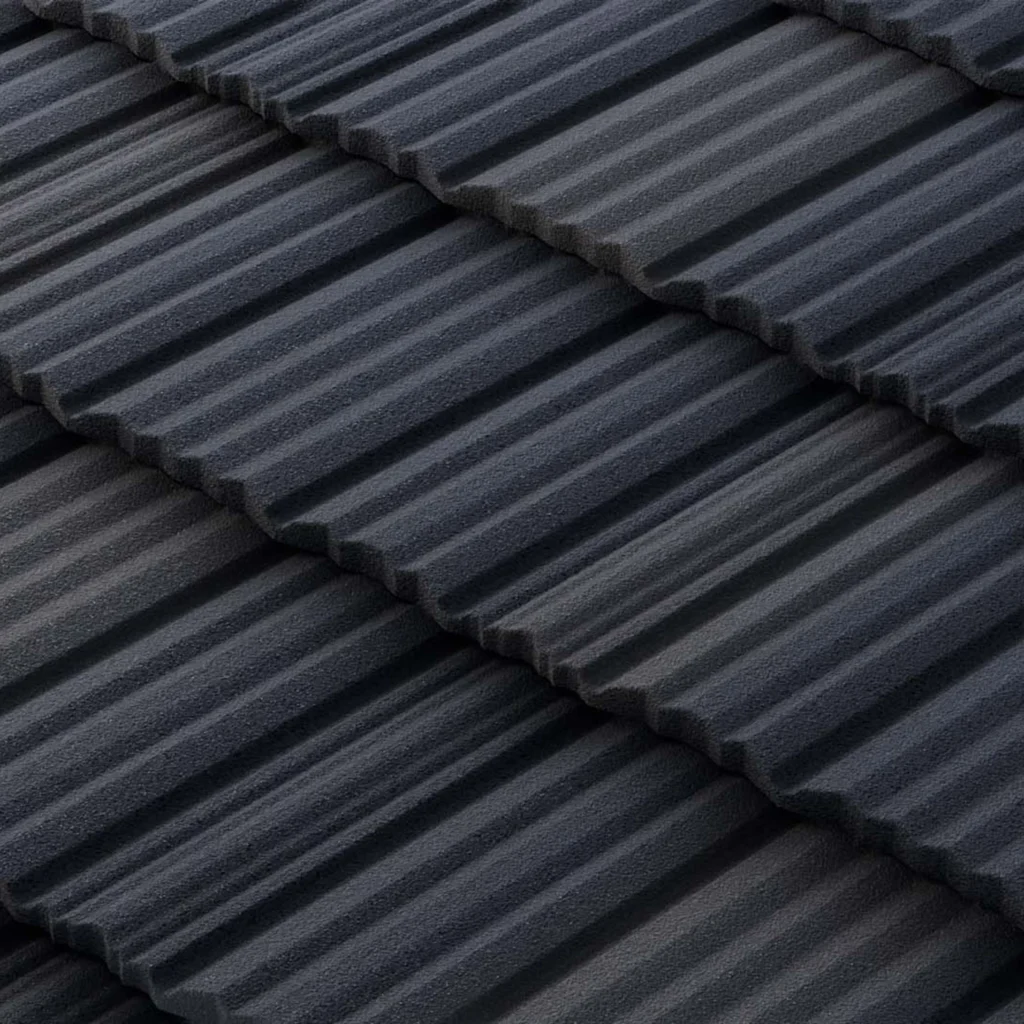 Композитная черепица CM Roof Shake Black, 1335*415 мм