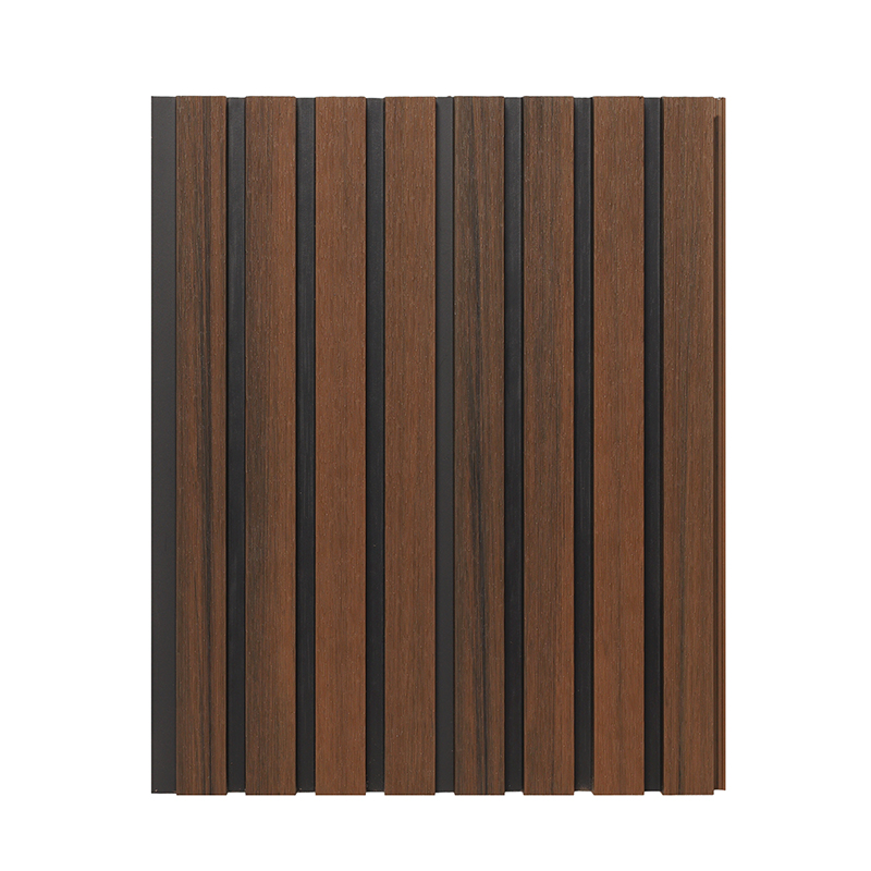 Реечная фасадная панель Pineli Bicolor, 219х26 мм, Макассар