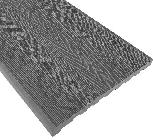 Ступень EasyDecking Wood-Х  Серый, 348х22 мм