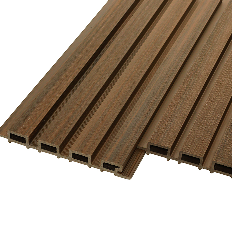 Реечная фасадная панель Pineli Natural, 219х26 мм, Тик