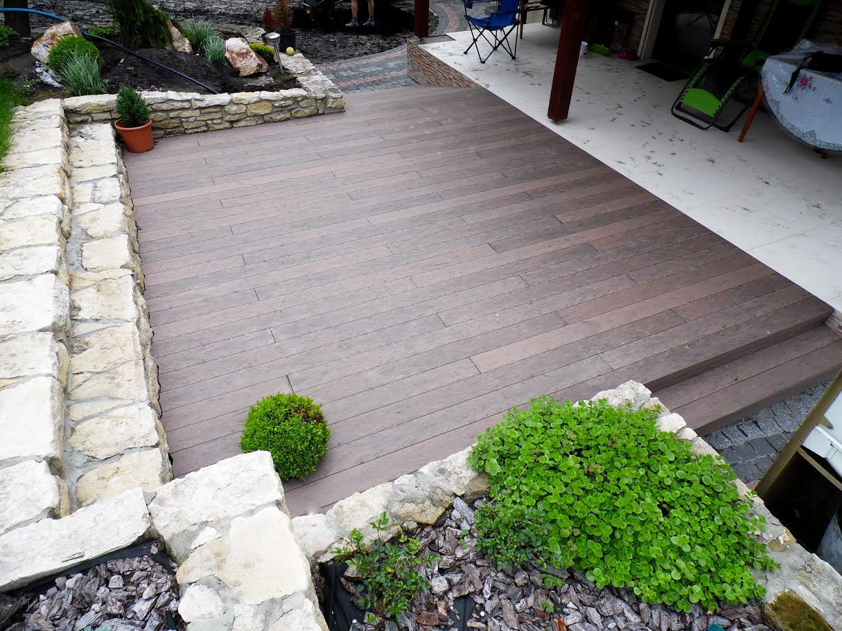 Террасная доска Bruggan Multicolor Wenge 140х19х4000мм