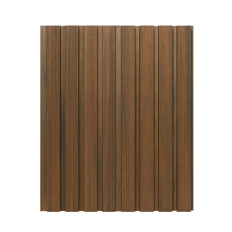 Реечная фасадная панель Pineli Natural, 219х26 мм, Тик