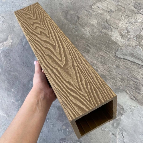 Столб для ограждения из ДПК EasyDecking Wood-X 100х100 Дуб