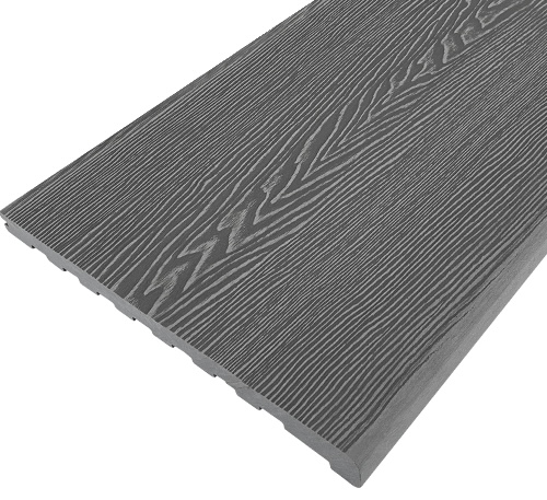 Террасная доска EasyDecking WOOD-Х Grey (Серый), 146x23x3000 мм