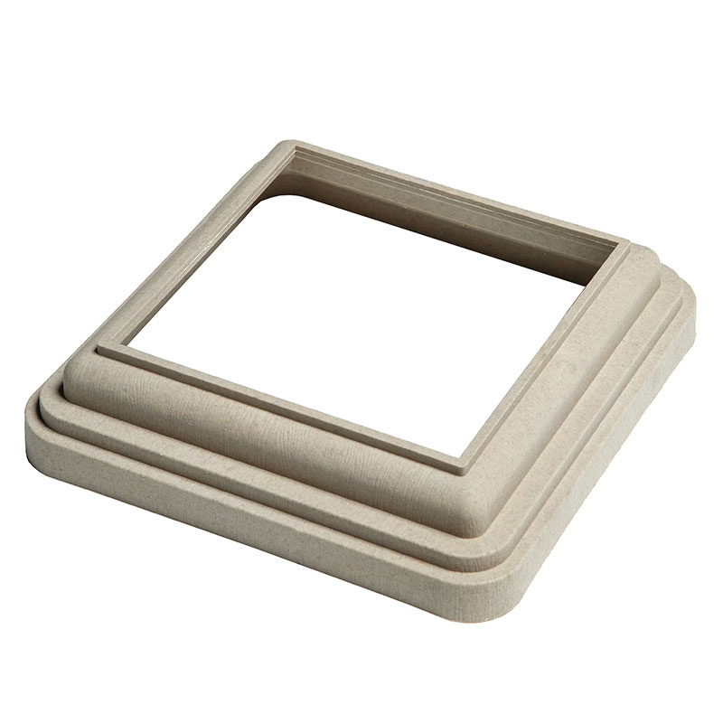 Нижний кант 160х160 Белое дерево