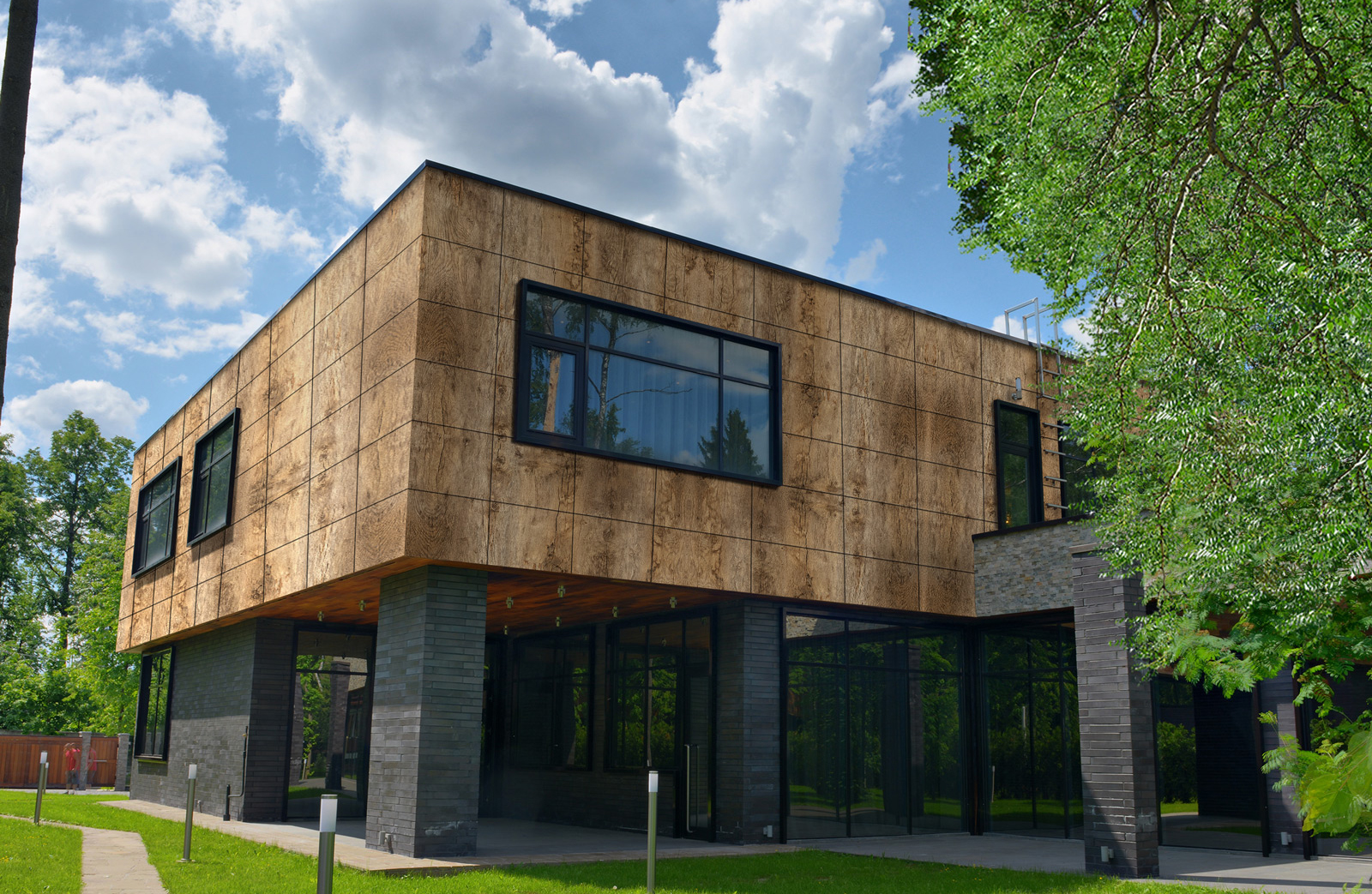 HPL-панель Greenlam Clads Sunburn Oak, 3050*1300*6 мм