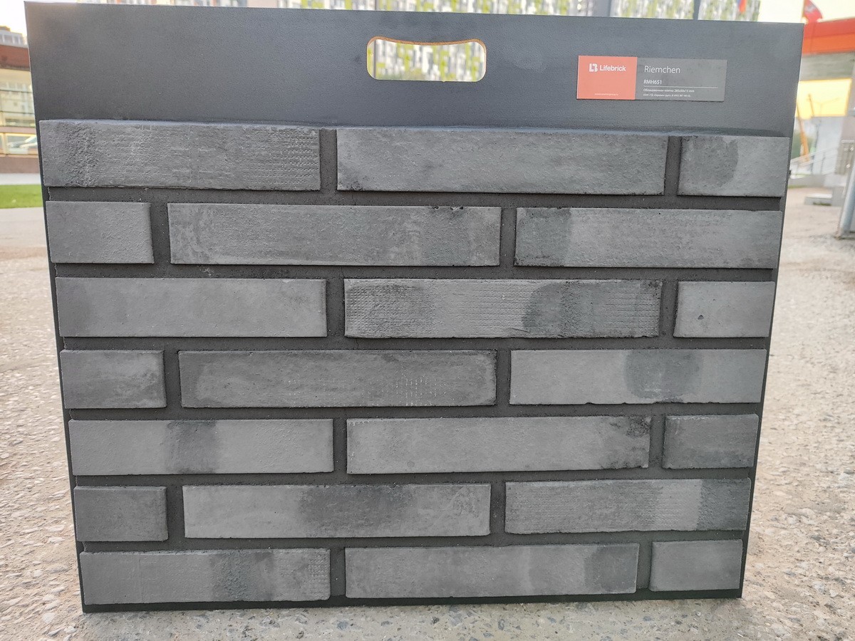 Плитка под кирпич для вентилируемого фасада Lifebrick 280*50*25 мм, Rimhen НВФ 561