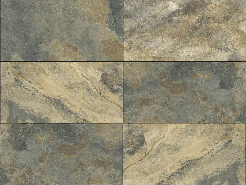 Керамогранит, террасная пластина Terraslab Sinai Green Base 600x1200х20мм