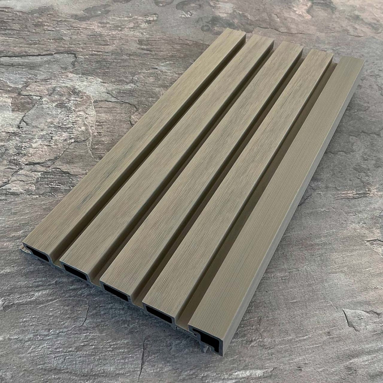 Фасадная реечная панель EasyDecking Ко-Экструзия 219х26х4010 Дрифтвуд