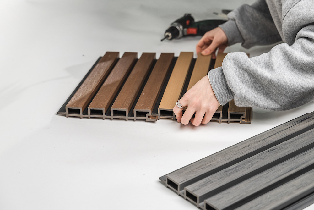 Фасадная реечная панель CM WALL DUAL Кэмэл, 26х219х3000