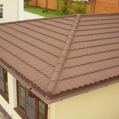 Композитная черепица CM Roof Bond Coffee, 1340*420 мм