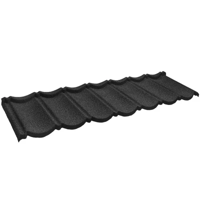 Композитная черепица CM Roof Bond Black, 1340*420 мм