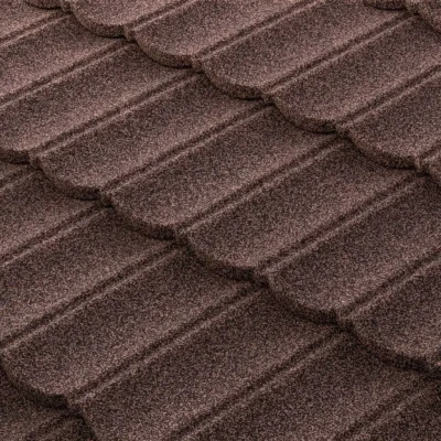 Композитная черепица Metrotile MetroBond Coffee, 1330*410 мм
