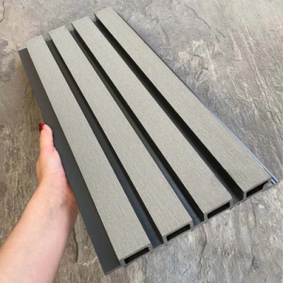 Фасадная реечная панель EasyDecking Wood-X Серый, 219х26 мм