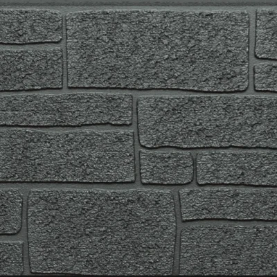 Фиброцементная панель 1480х360х15 мм, A6-9004 (Черный)