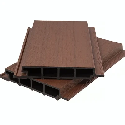 Фасадная панель сплошная Polivan Nusadua, Красный микс, 3600*200*33 мм