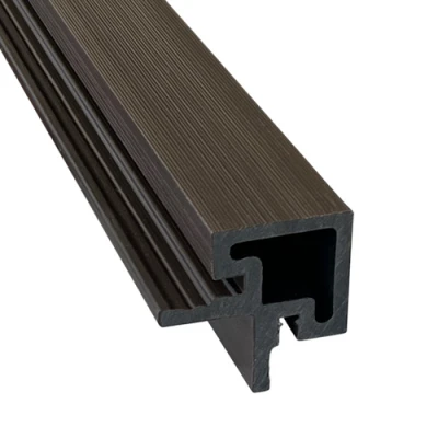 Фасадная реечная панель EasyDecking Ко-Экструзия 219х26х4010 Каштан